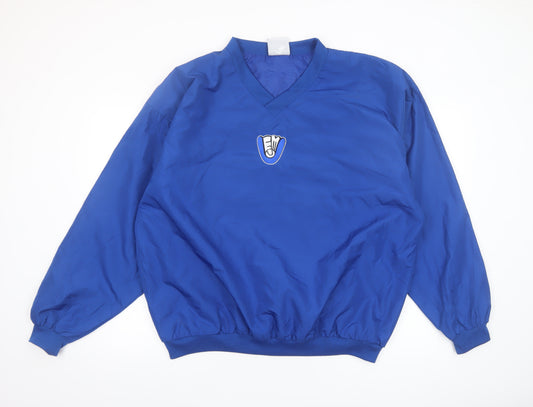 Augusta Sportswear Men’s Blue XL Pullover V-Neck Lightweight Sweatshirt