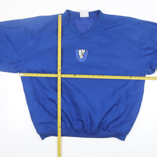 Augusta Sportswear Men’s Blue XL Pullover V-Neck Lightweight Sweatshirt