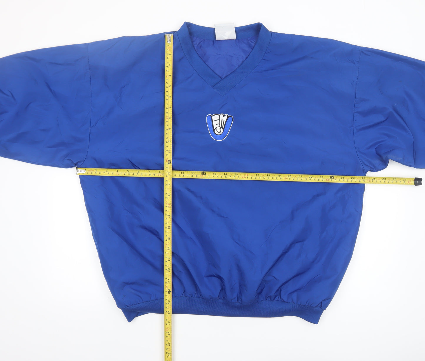 Augusta Sportswear Men’s Blue XL Pullover V-Neck Lightweight Sweatshirt