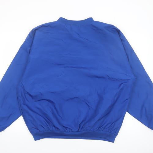 Augusta Sportswear Men’s Blue XL Pullover V-Neck Lightweight Sweatshirt