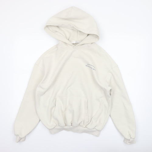 South.St Womens Beige Pullover Hoodie Scorpion Graphic 2XS