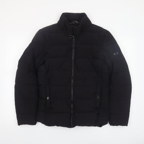 XiYuLangWang Women's Black L Puffer Jacket Synthetic Lined