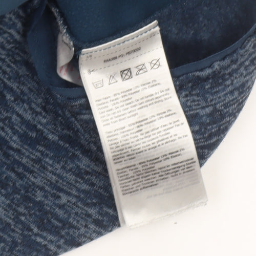 Regatta Boys Blue Full Zip Hoodie 9-10 Years Softshell Fleece Jacket