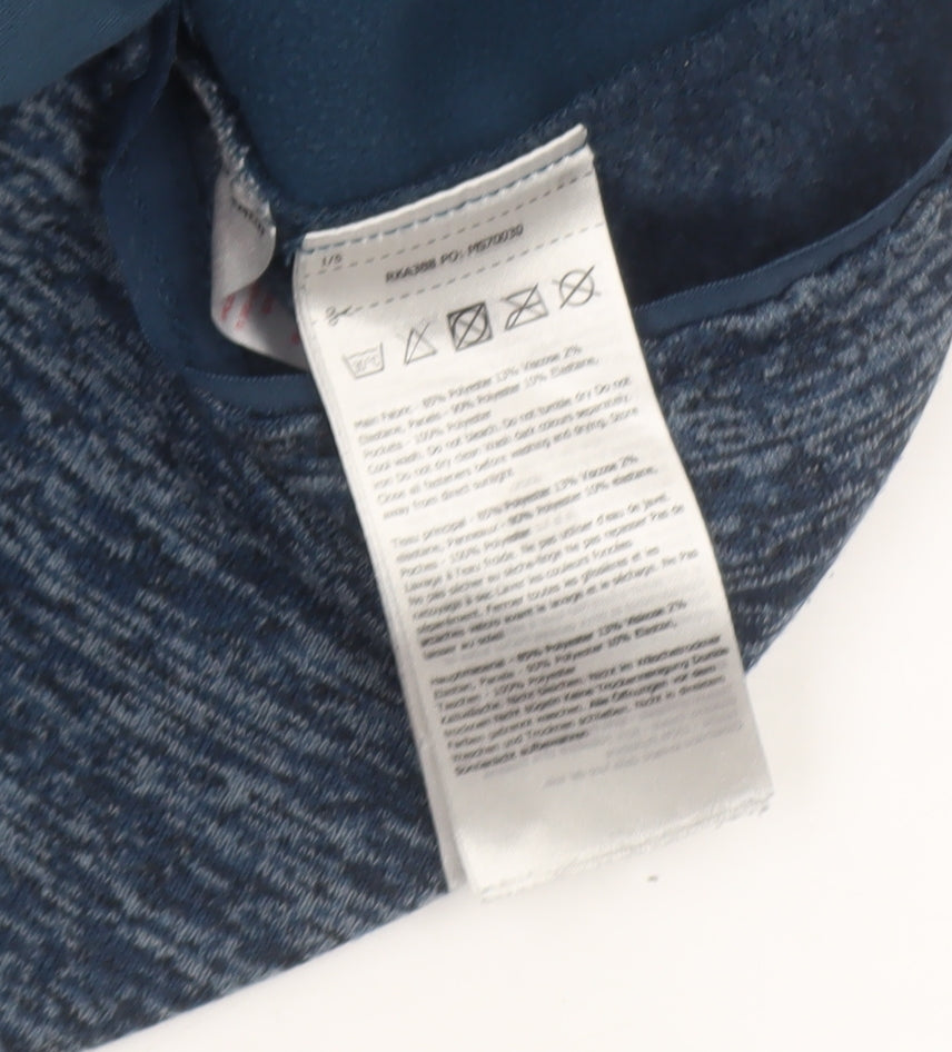 Regatta Boys Blue Full Zip Hoodie 9-10 Years Softshell Fleece Jacket