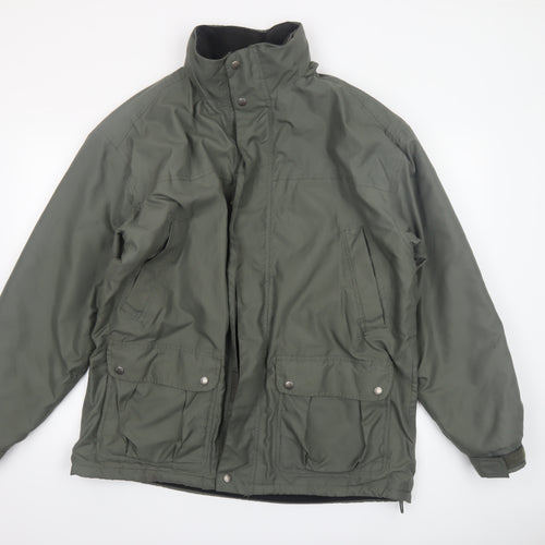 Champion Men’s Green Lerwick Padded Parka Jacket Size M