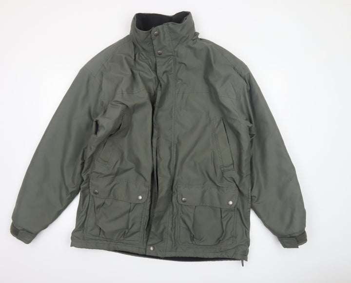 Champion Men’s Green Lerwick Padded Parka Jacket Size M