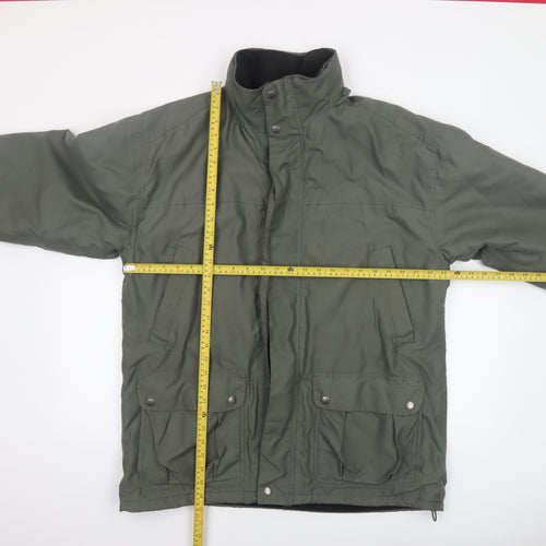 Champion Men’s Green Lerwick Padded Parka Jacket Size M