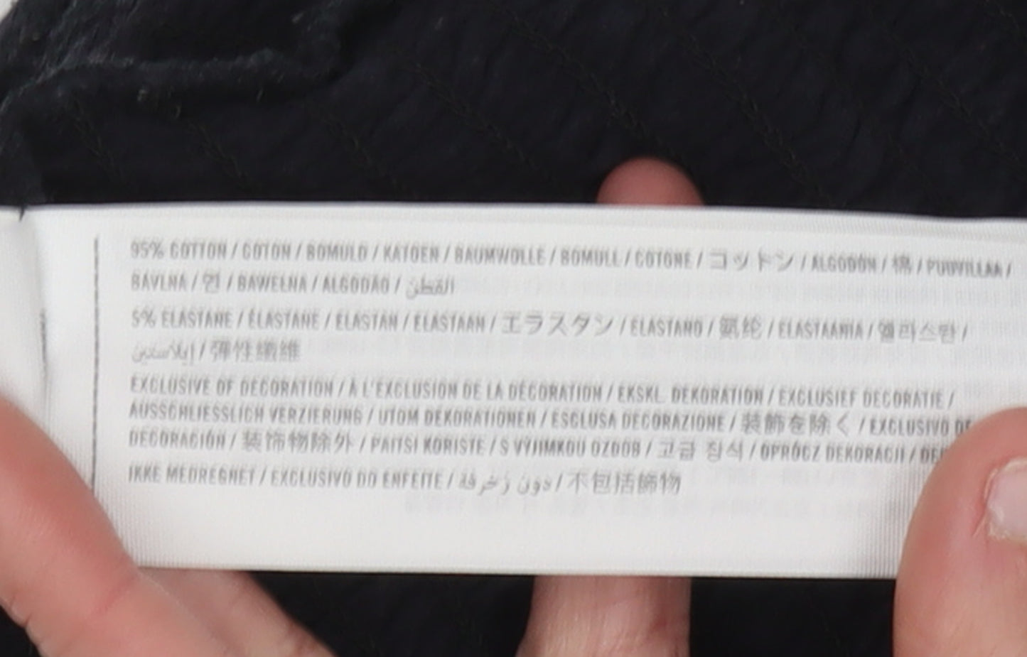 Hollister Womens Black XS Cropped Racerback Tank Top Cotton Blend