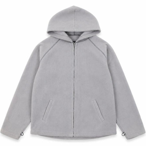 Peter Storm Boys Grey Hooded Fleece Zip Jacket 11-12 Years Outdoor Wear