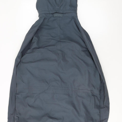 Regatta Men's Blue Waterproof Hooded Rain Jacket M 40in Outdoor Coat