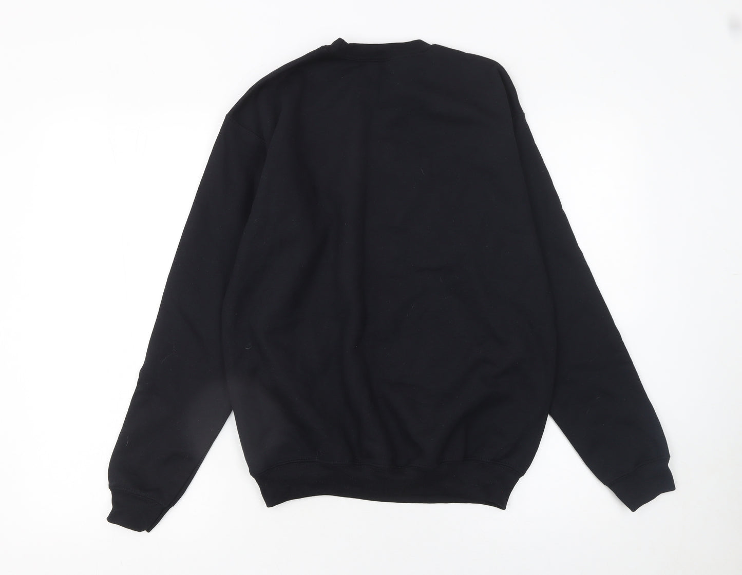 Gildan Women Black Merry Swiftmas Crew Neck Sweatshirt Size L
