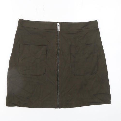 St. Bernard for Dunnes Stores Women’s Green Size 10 Short Stretch Skirt