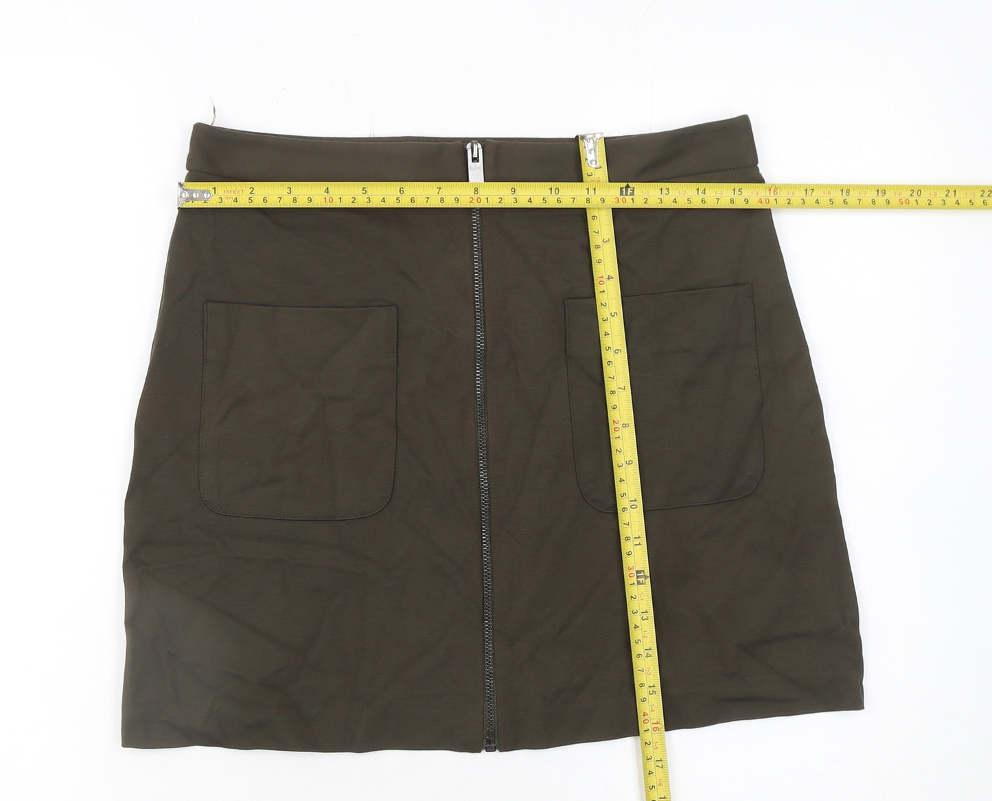 St. Bernard for Dunnes Stores Women’s Green Size 10 Short Stretch Skirt