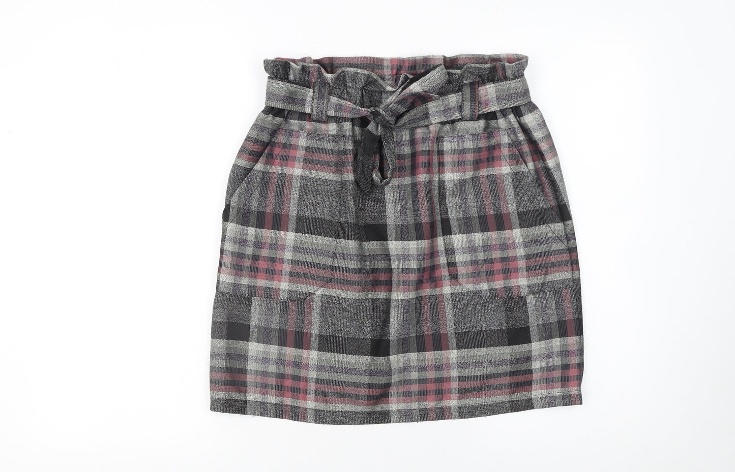 St. Bernard for Dunnes Stores Women's Multicoloured Plaid Knee Length Skirt Size 10