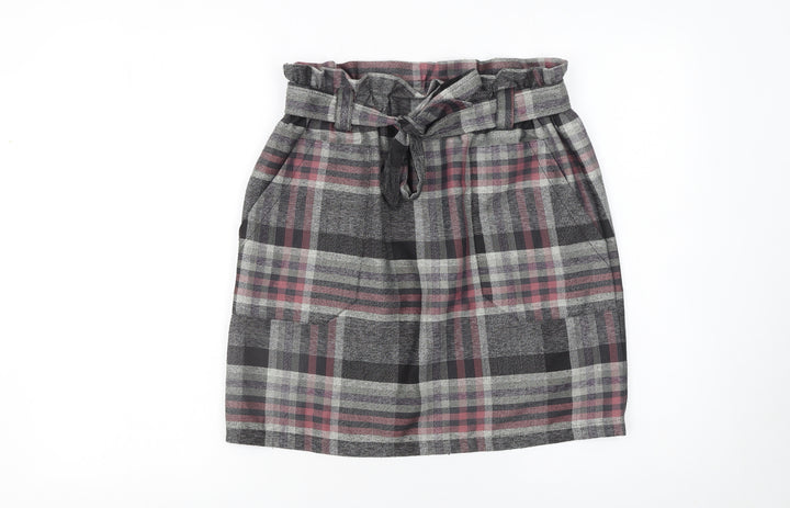 St. Bernard for Dunnes Stores Women's Multicoloured Plaid Knee Length Skirt Size 10
