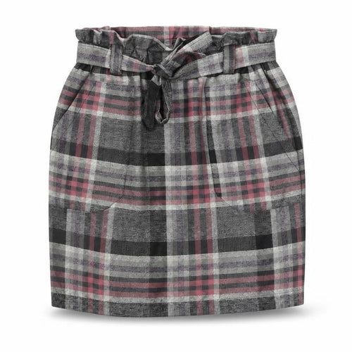 St. Bernard for Dunnes Stores Women's Multicoloured Plaid Knee Length Skirt Size 10