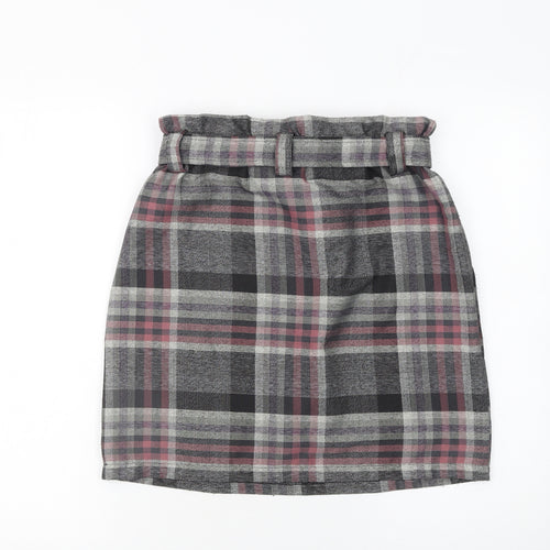 St. Bernard for Dunnes Stores Women's Multicoloured Plaid Knee Length Skirt Size 10
