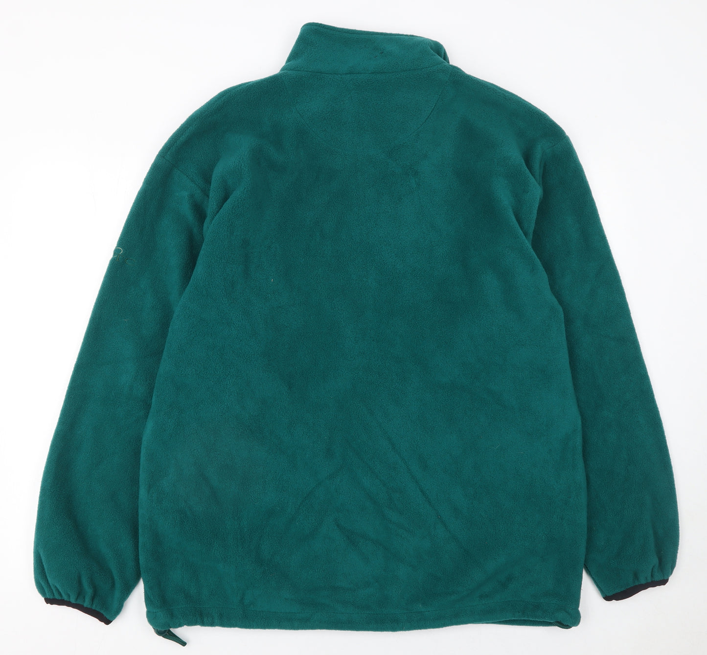 GTC Men's Green Fleece 1/2 Zip Pullover Sweatshirt Size M