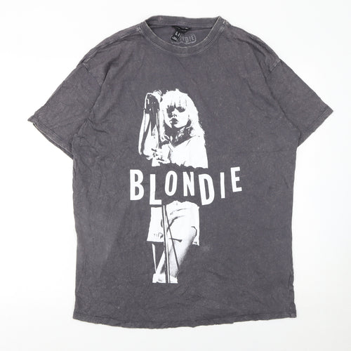 New Look Women’s Grey Blondie Graphic T-Shirt Size 14