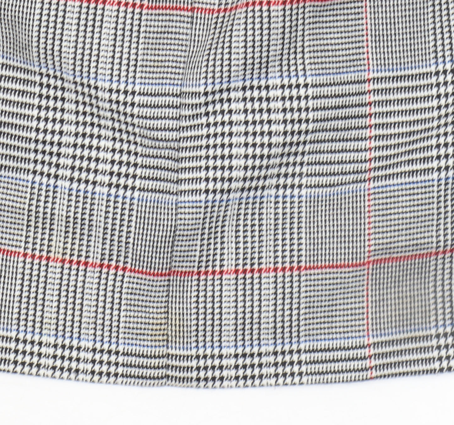Miss Selfridge Women’s Check Tweed Belted Pencil Skirt UK 6 Multicoloured