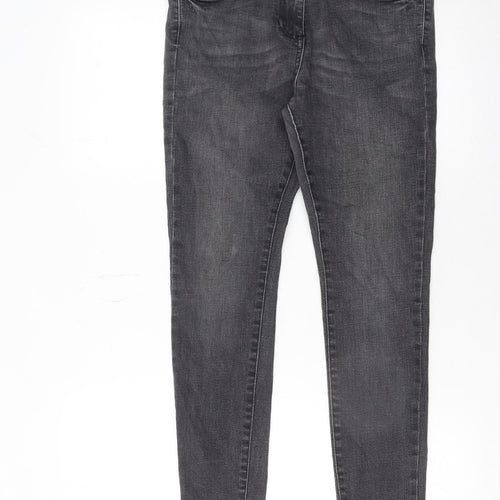 Next Women’s Grey Skinny Jeans Size 10 Slim Fit Denim