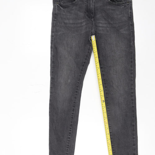 Next Women’s Grey Skinny Jeans Size 10 Slim Fit Denim