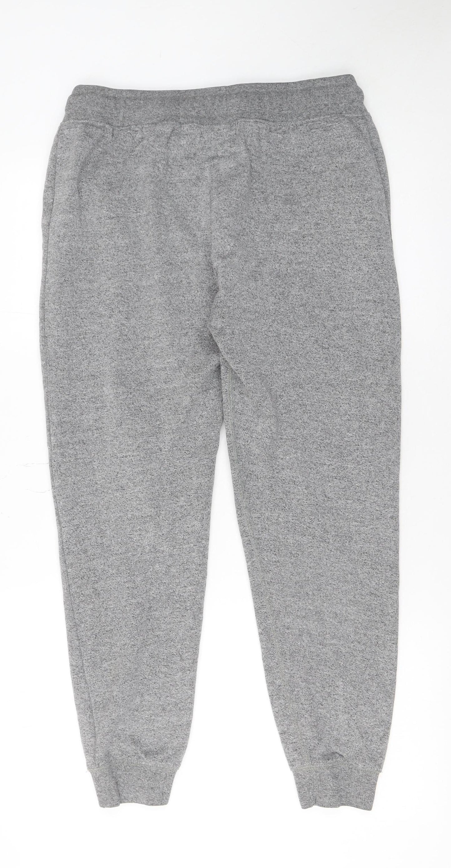 Diesel Men's Grey Jogger Trousers M Regular Fit Logo Casual