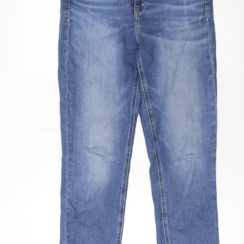 Calvin Klein Jeans Women's Blue Size 12 Skinny Stretch Denim