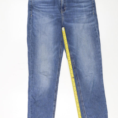 Calvin Klein Jeans Women's Blue Size 12 Skinny Stretch Denim