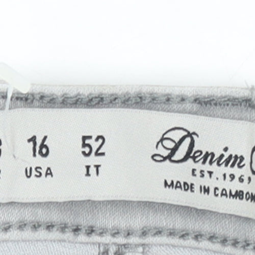 Denim Co. Women’s Grey Skinny Jeans Size 20 Stretch Denim