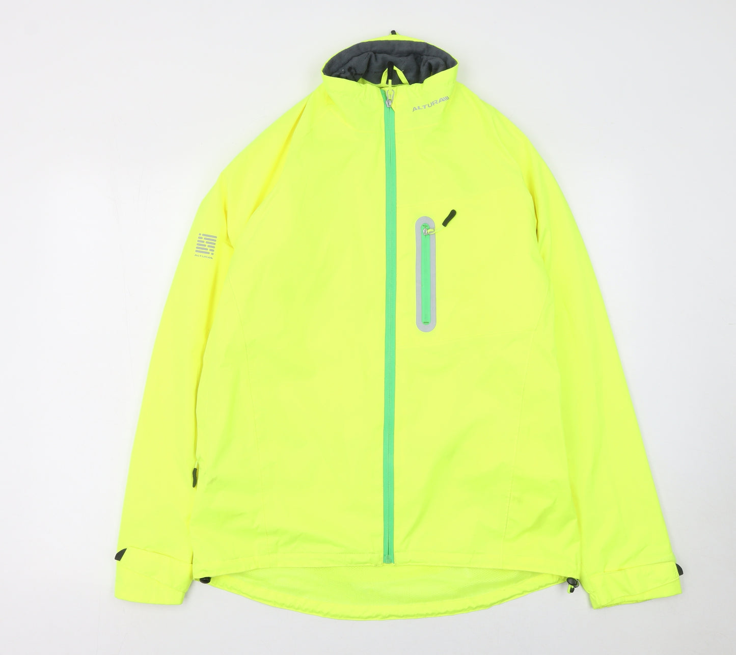 Altura Women's Yellow S Waterproof Reflective Cycling Windbreaker Jacket