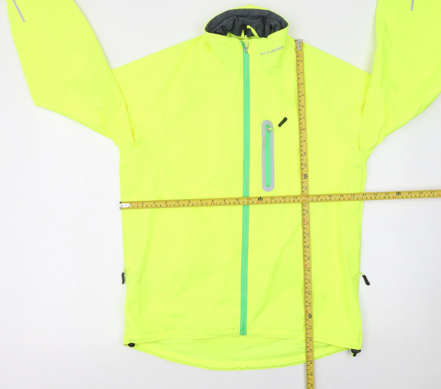 Altura Women's Yellow S Waterproof Reflective Cycling Windbreaker Jacket