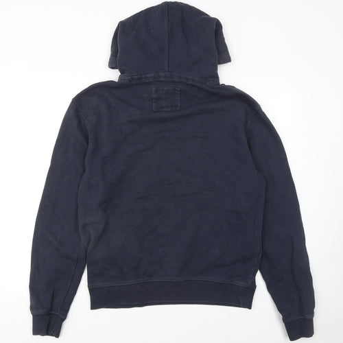 Jack Wills Men's Blue Pullover Hoodie Size S Regular Fit Logo