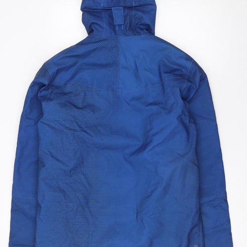 Merrell Men's Blue Hooded Waterproof Outdoor Jacket Size M