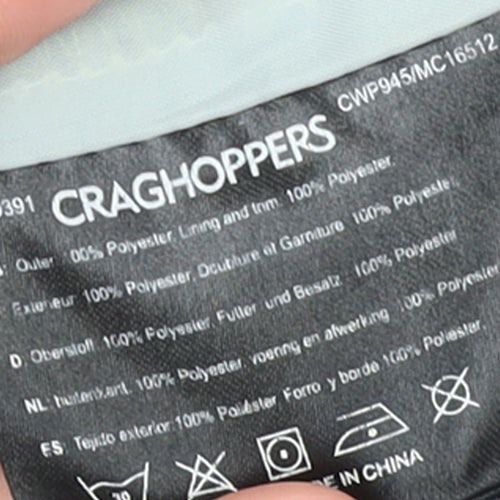 Craghoppers Women’s Purple Waterproof Hooded Rain Coat Jacket UK 12