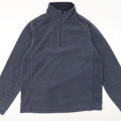 Craghoppers Men's Blue Fleece 1/2 Zip Pullover Sweatshirt M