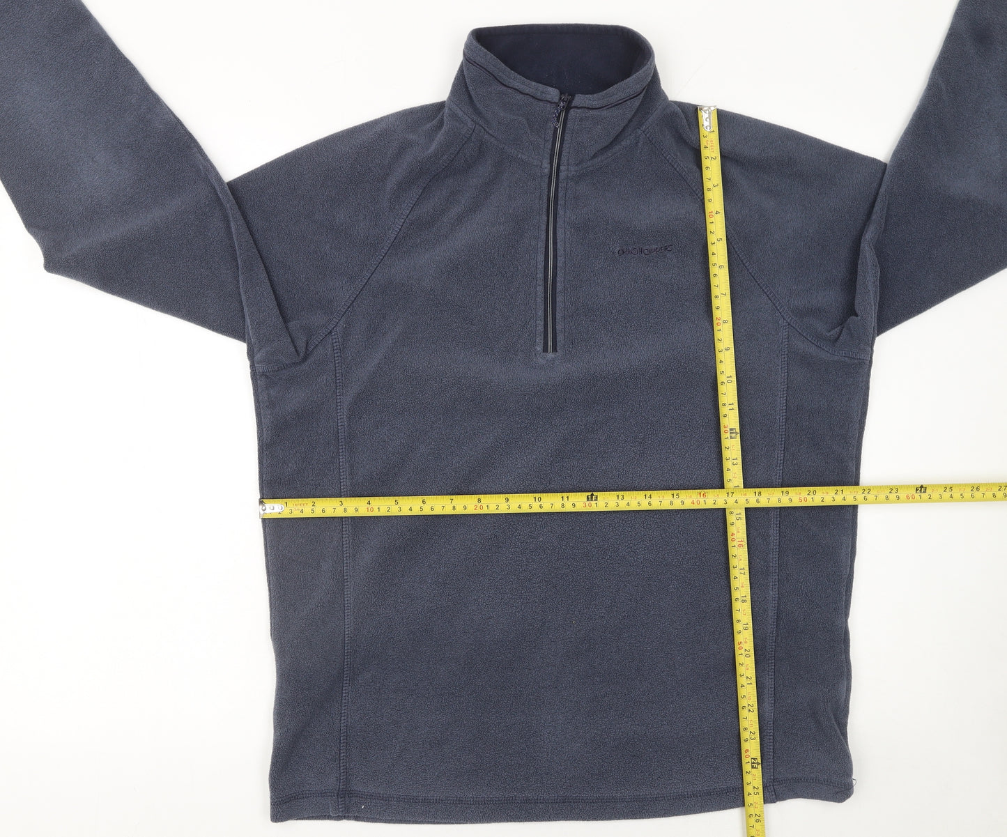 Craghoppers Men's Blue Fleece 1/2 Zip Pullover Sweatshirt M