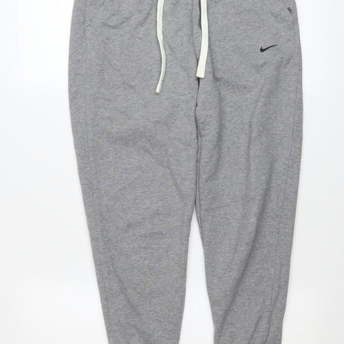Nike Womens Grey Dri-Fit Jogger Trousers XS Gym Training