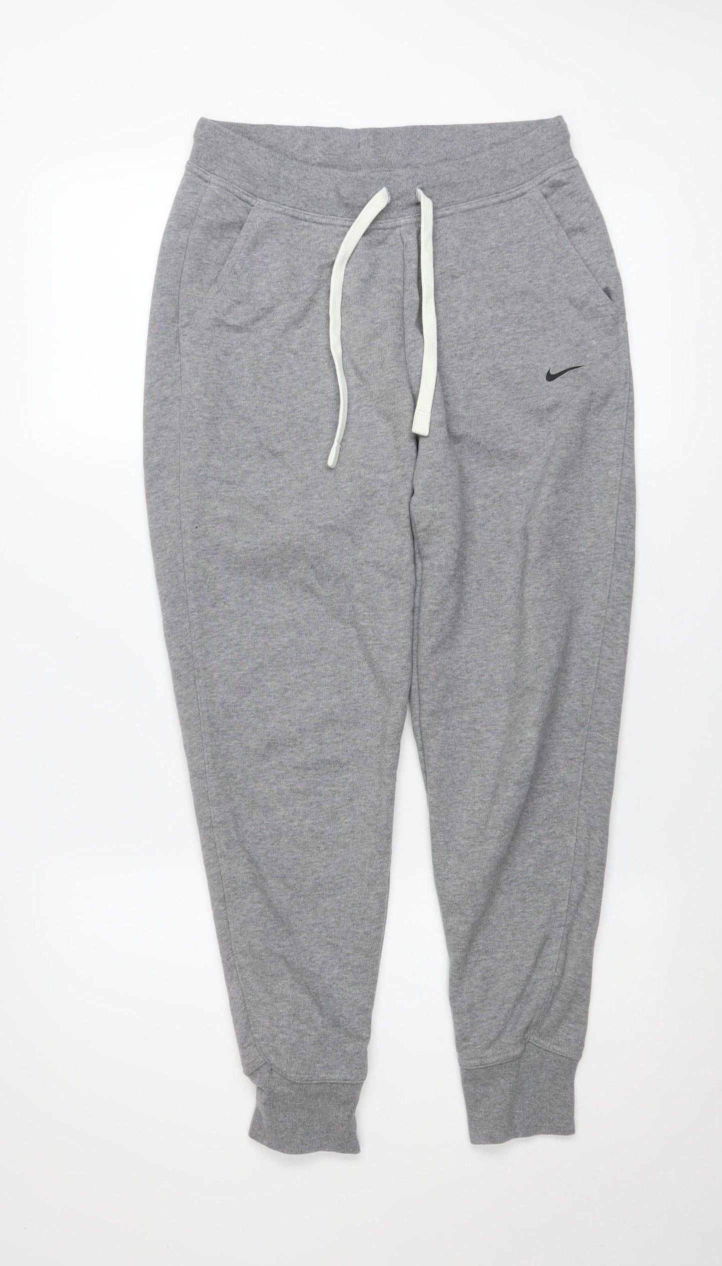 Nike Womens Grey Dri-Fit Jogger Trousers XS Gym Training
