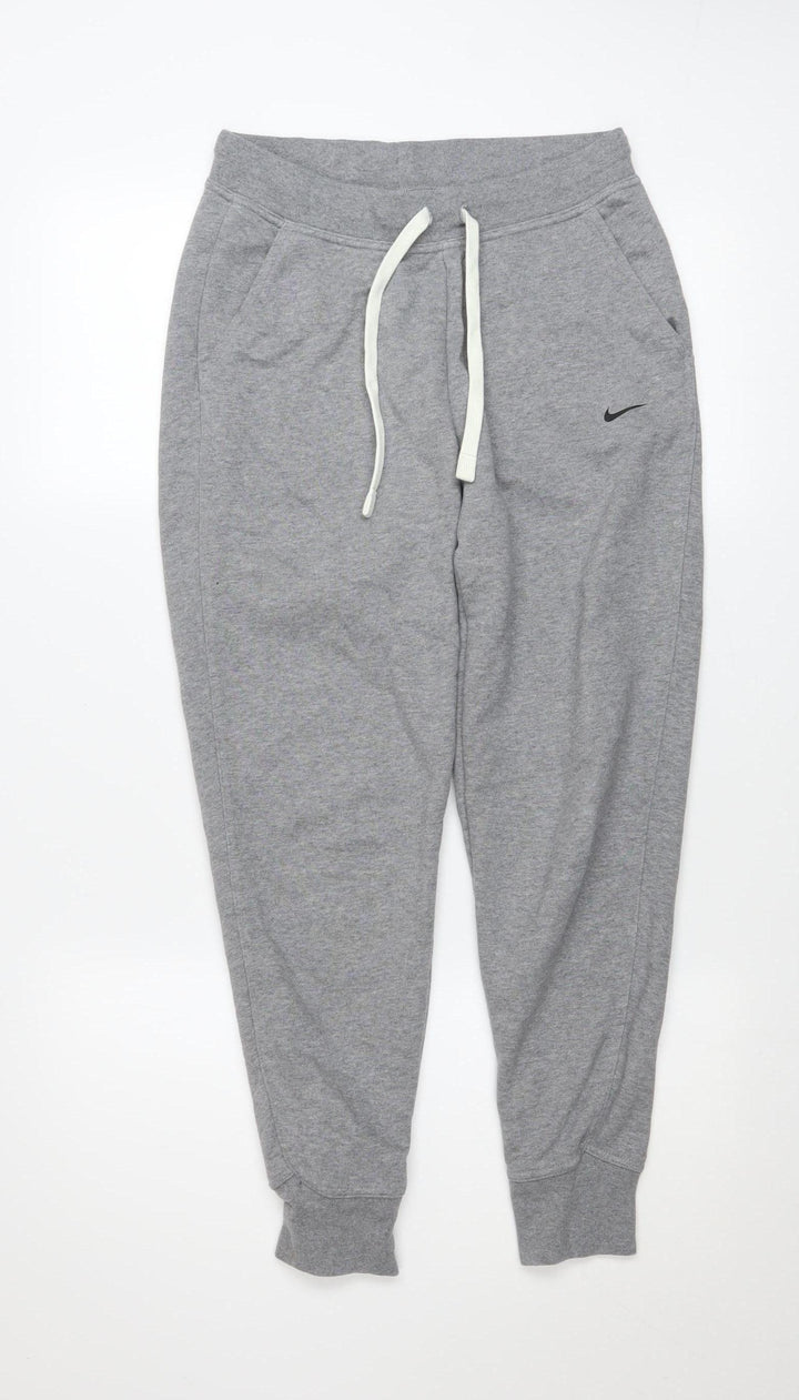 Nike Womens Grey Dri-Fit Jogger Trousers XS Gym Training