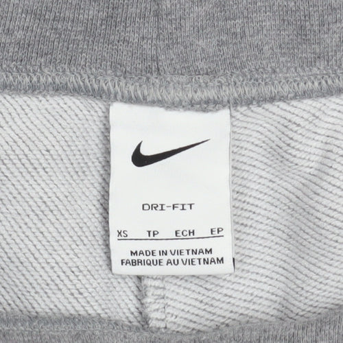 Nike Womens Grey Dri-Fit Jogger Trousers XS Gym Training