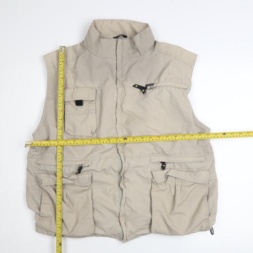 Regatta Mens Beige L Outdoor Waistcoat Bodywarmer Vest Size L 42in