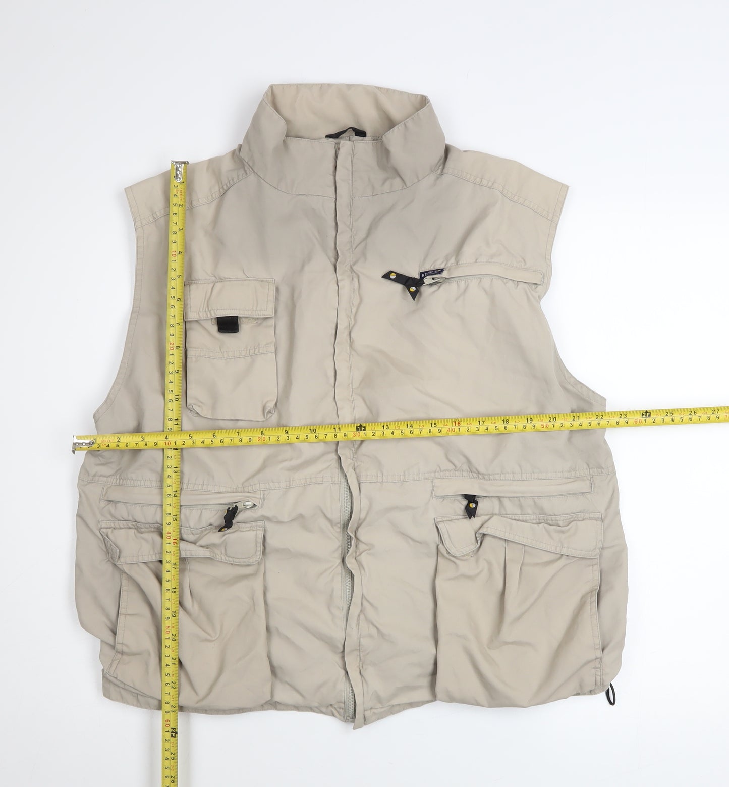 Regatta Mens Beige L Outdoor Waistcoat Bodywarmer Vest Size L 42in