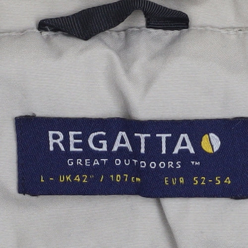 Regatta Mens Beige L Outdoor Waistcoat Bodywarmer Vest Size L 42in