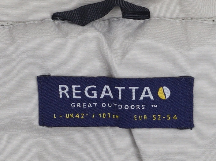 Regatta Mens Beige L Outdoor Waistcoat Bodywarmer Vest Size L 42in