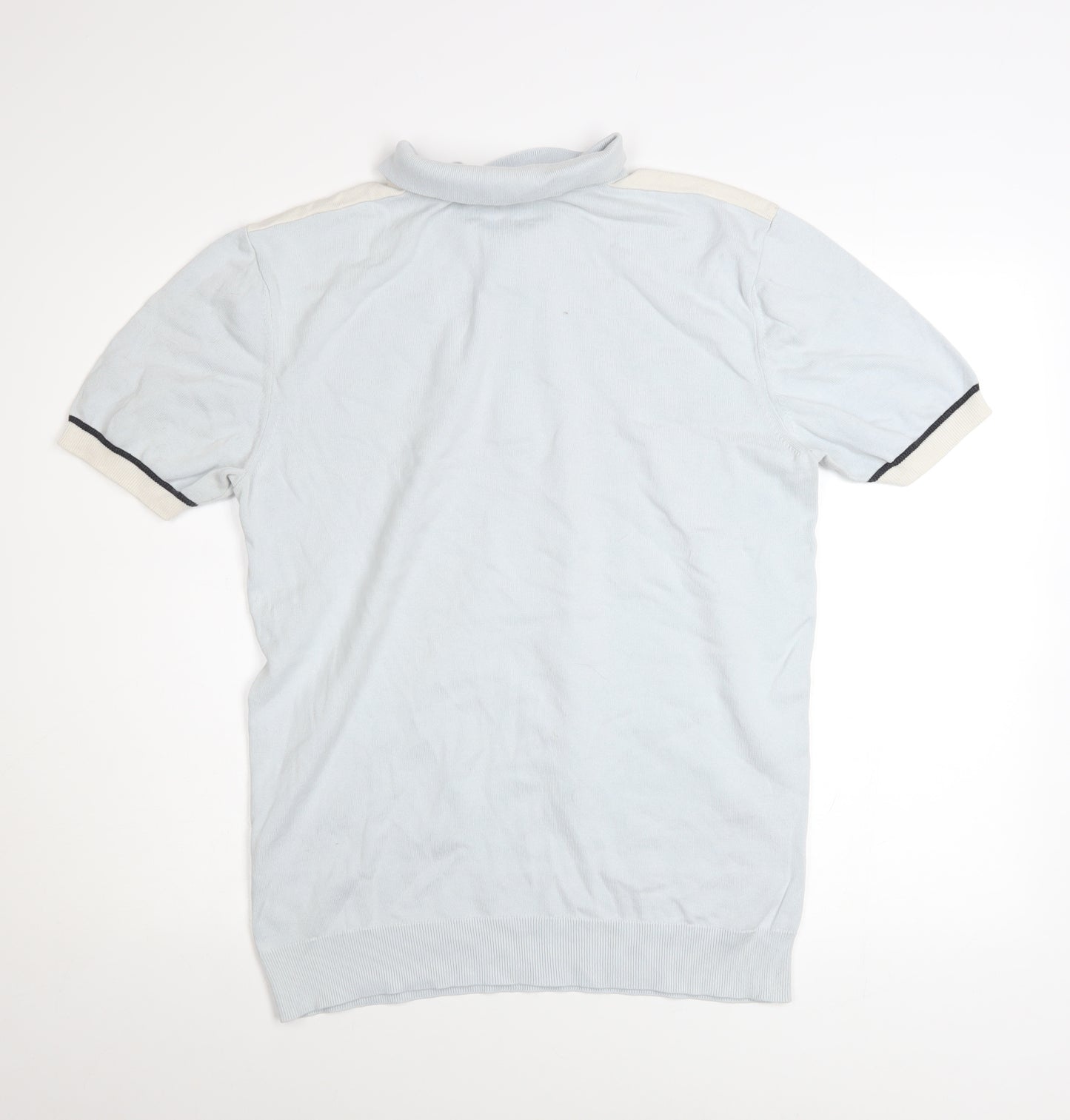 ARNE Men’s Multicoloured Striped Cotton Polo Shirt Size L