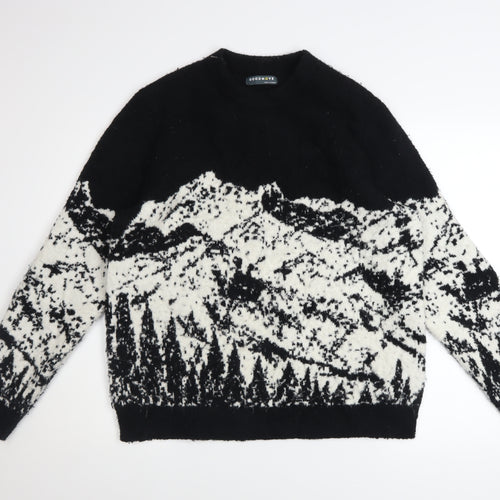 Marks and Spencer Goodmove Women's Black Large Pullover Jumper