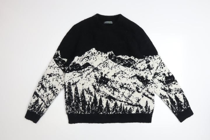 Marks and Spencer Goodmove Women's Black Large Pullover Jumper