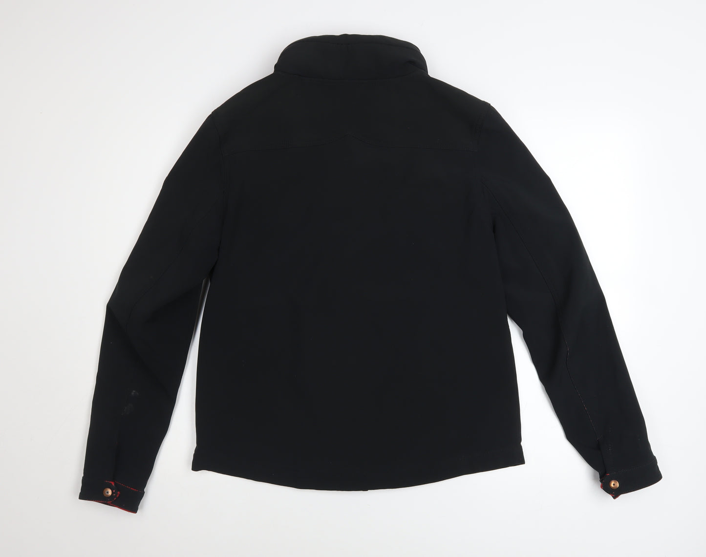 883 Police Men's Black Medium Utility Jacket with Buttons and Zip