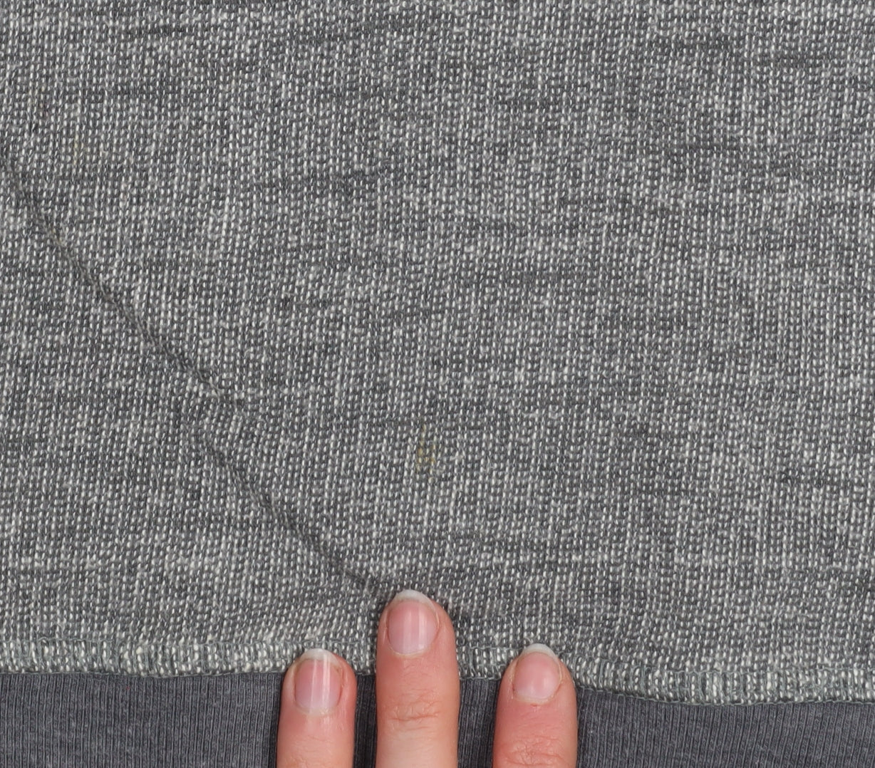 Zara Trafaluc Women Grey Cotton Blend Pullover Sweatshirt Size M